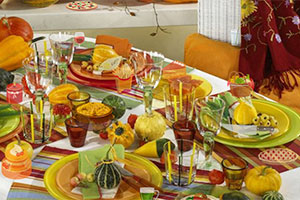 感恩节餐桌寻物