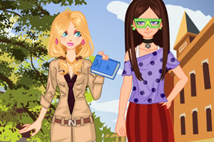 常青藤校园女孩