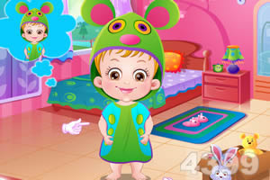 可爱宝贝庆祝感恩节