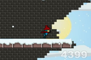 睡衣男孩雪地冒险