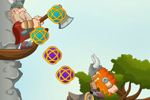 维京勇士窃宝石