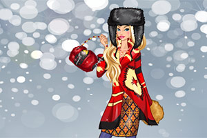 俄罗斯冬季时尚