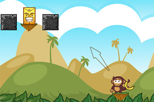 小猴子扔香蕉3无敌版