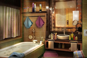 郊区车房找东西