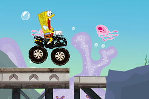 海绵宝宝海底沙滩车