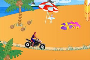 蜘蛛侠摩托驾驶