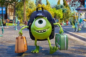 怪物大学趣味拼图