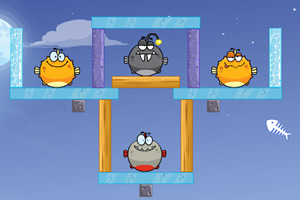 拯救可爱小鱼选关版