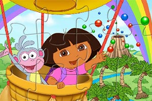 开心朵拉拼拼看