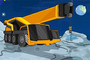 起重机太空作业