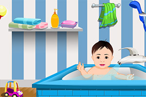小宝贝洗澡澡