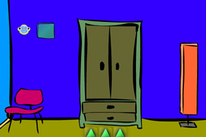 卡通风格房间逃脱