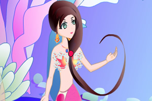 苗条美人鱼公主