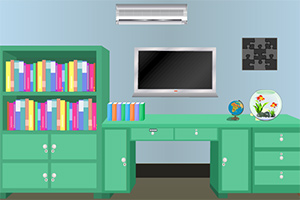 逃离整齐的书房