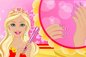 芭比公主精致美甲