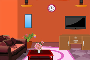 逃离橙色客厅