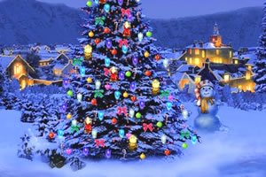 隐藏星星的圣诞