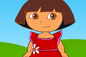 朵拉有趣的打扮