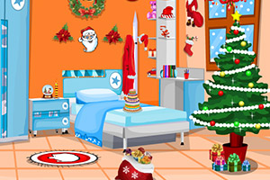 布置圣诞节屋子