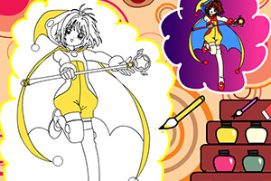 百变小樱填颜色