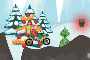 圣诞老人摩托越野