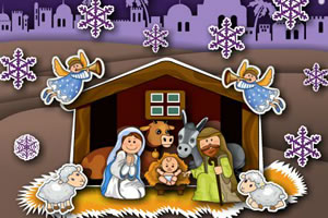 沙漠里的圣诞节