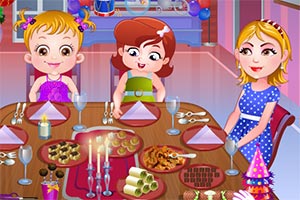 可爱宝贝新年派对