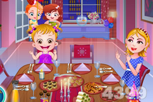 可爱宝贝新年派对