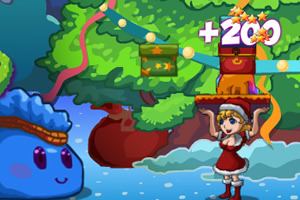 圣诞树下接礼物