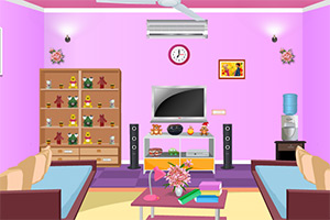 逃离可爱粉色房间