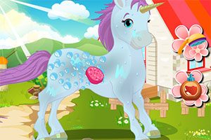 天使女孩与独角兽