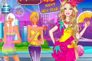 芭比新年装