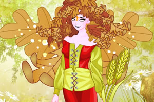 美丽的丰收精灵