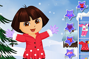 朵拉冬季时尚装扮