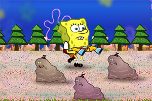 海绵宝宝打泥怪