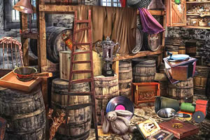 地下室里找东西