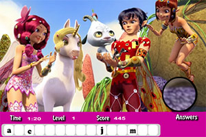 米娅和我找字母