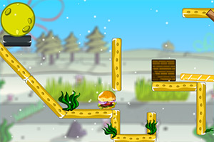 海绵宝宝爱汉堡