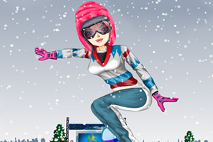 奥运滑雪员换装