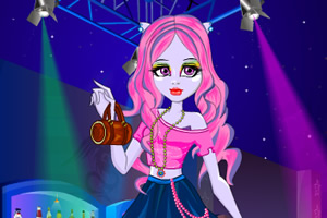 怪物高校女孩化妆