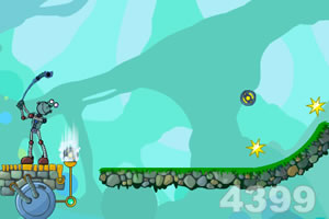 机器人打高尔夫