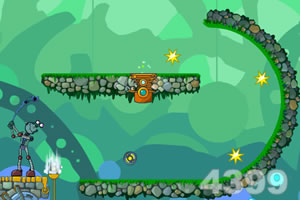 机器人打高尔夫