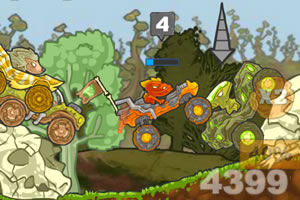 特技大脚越野车