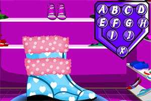 装饰宝宝的靴子