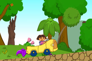 朵拉驾驶小汽车