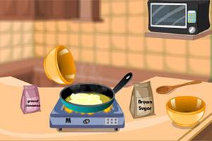 焦糖香蕉布丁蛋糕