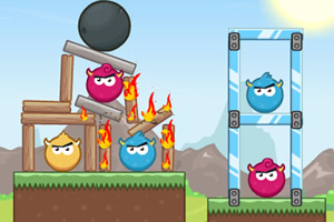 自然元素灭小怪