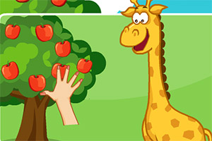 朵拉照顾长颈鹿