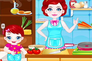 露露宝贝进厨房