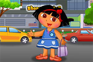 朵拉情人节购物